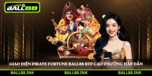 Giao diện Pirate Fortune Ball88 RTP cao thưởng hấp dẫn