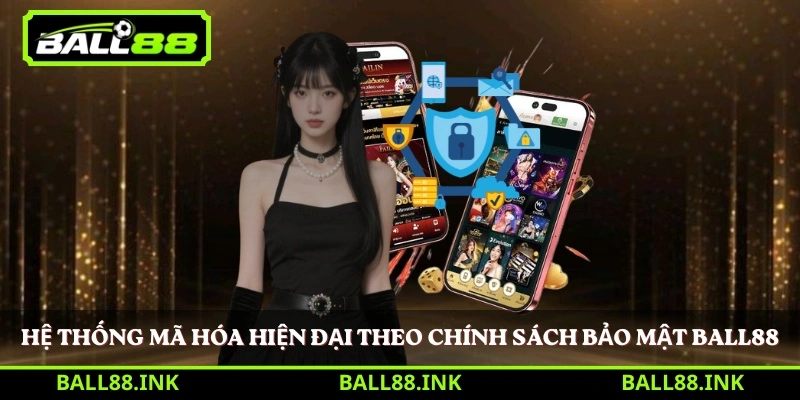 Hệ thống mã hóa hiện đại theo chính sách bảo mật BALL88 